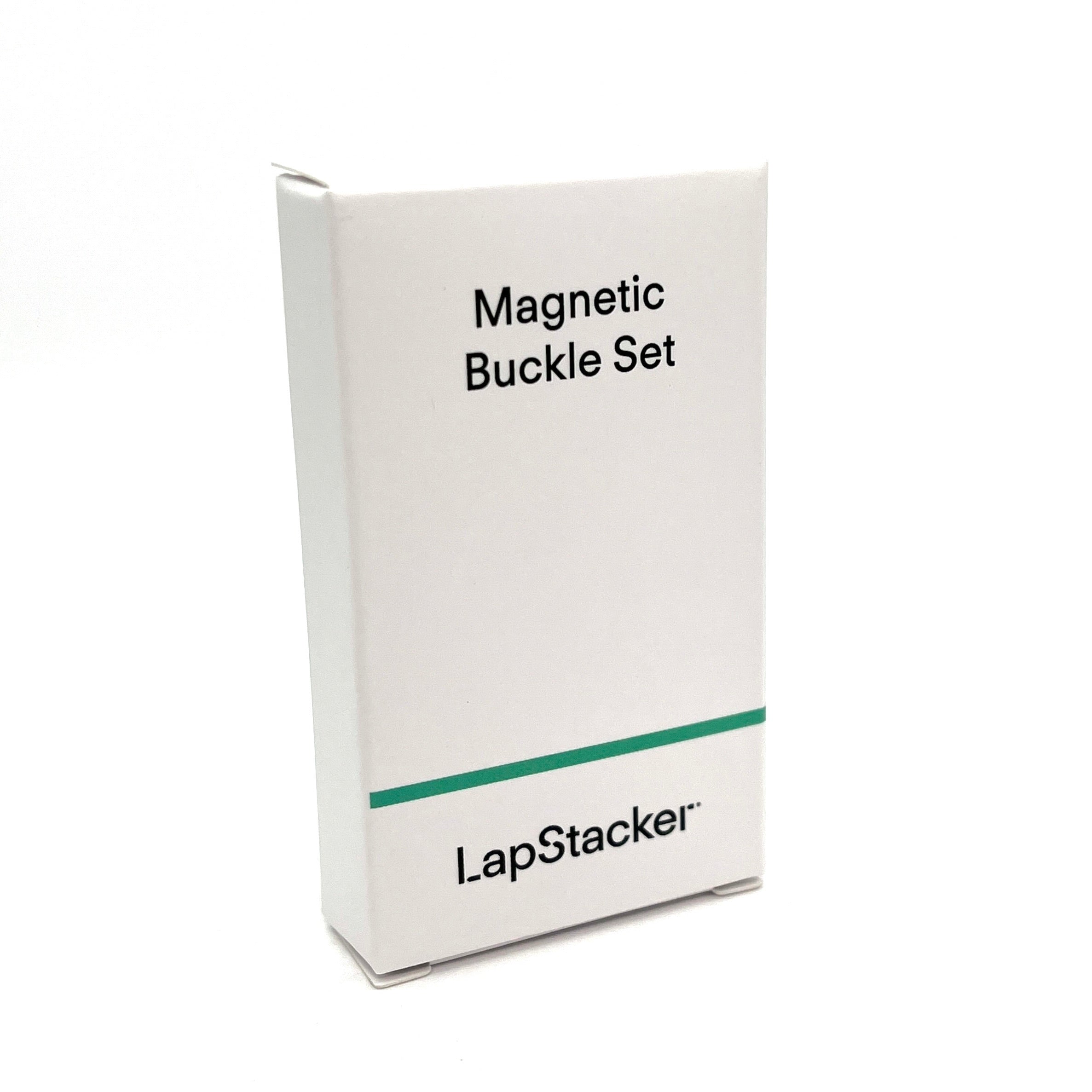 LapStacker Magnetic Buckle Set box packaging on a white background