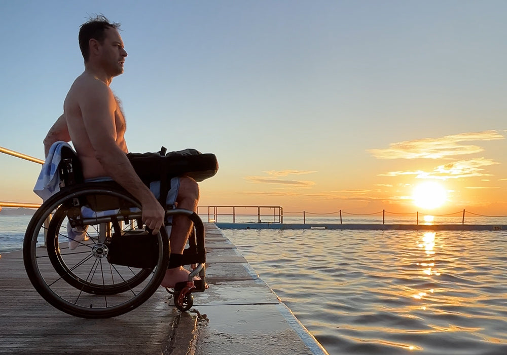 How to swim easier, safer and more independently as a paraplegic.