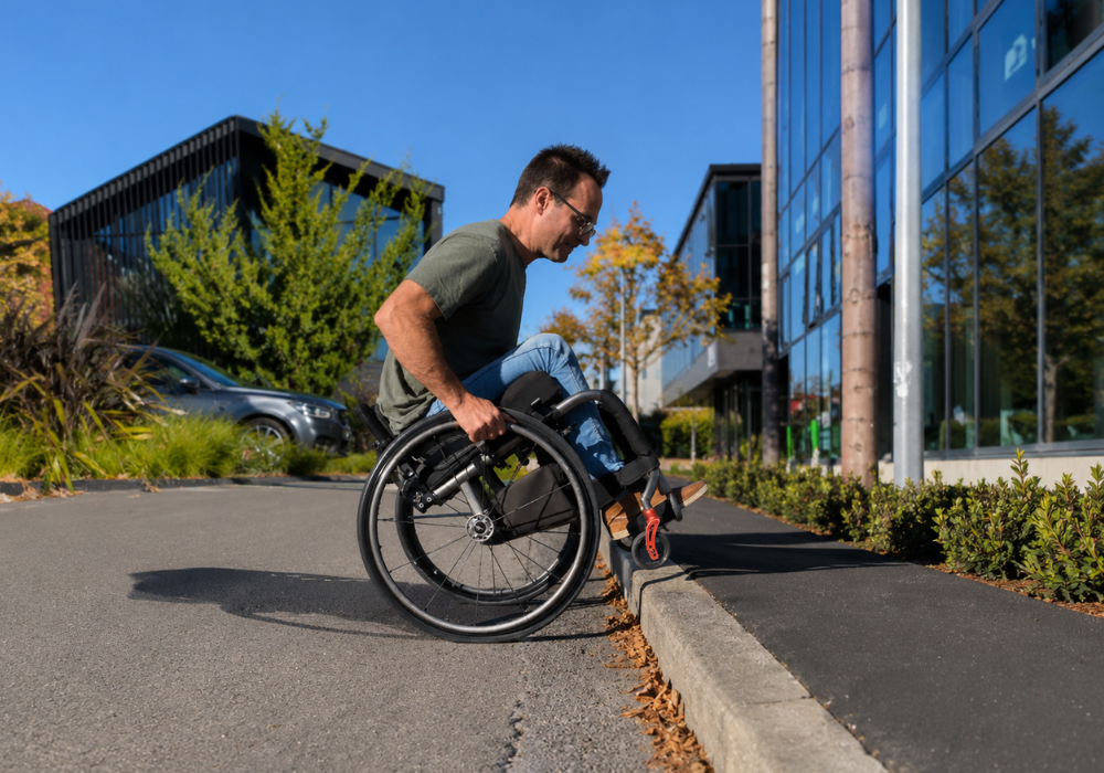 Wheelchair wheelie skills: fear, freedom, and what's on the other side.