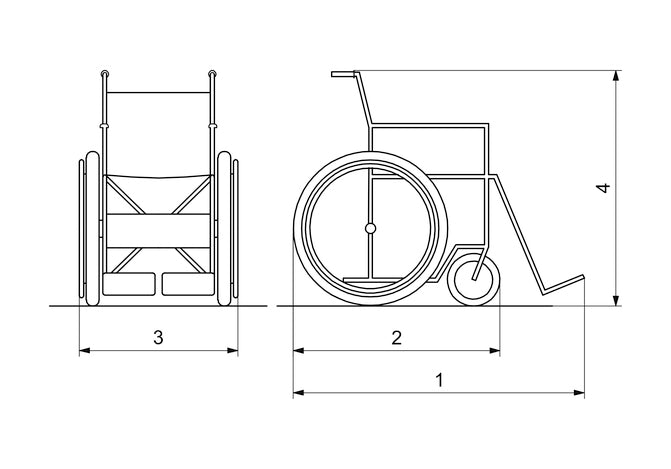 Wheelchair dimensions - what you need to measure and why.