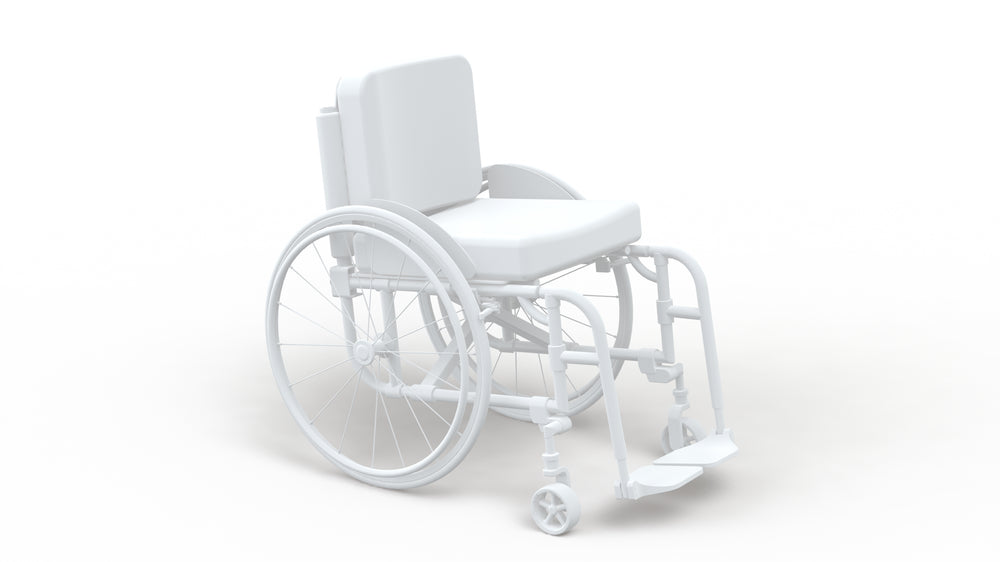 LapStacker - Retractable carry system for wheelchairs